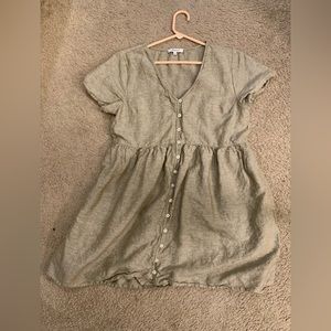 Madewell linen dress